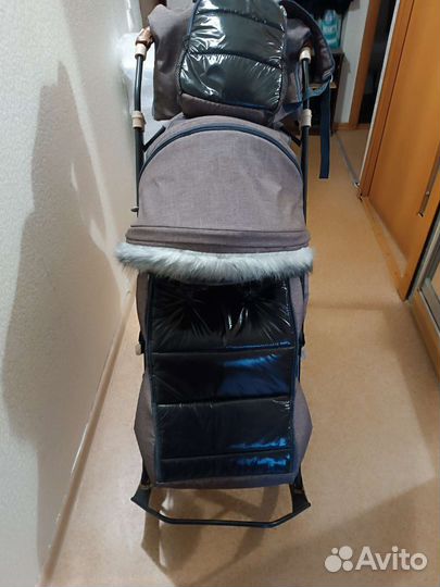 Детские санки коляска бу