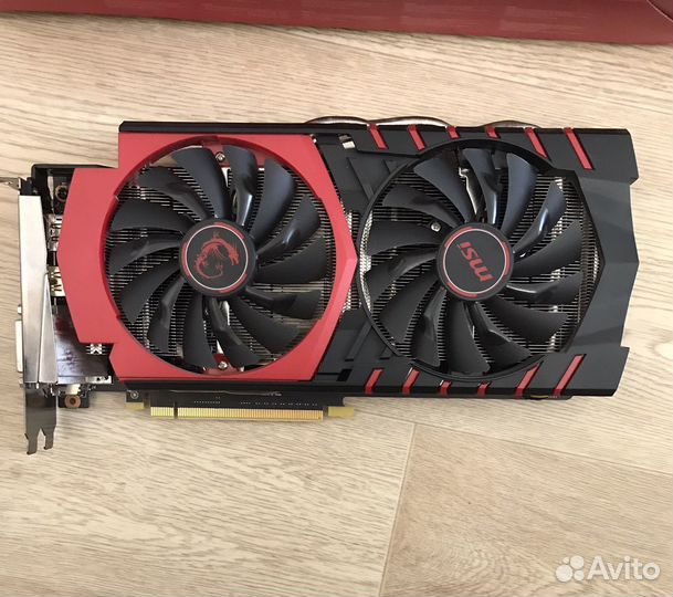 Видеокарта MSI nvidia GeForce GTX 960 gaming 4G