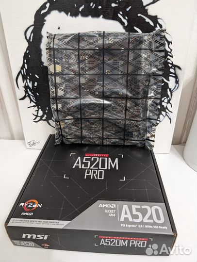 Ryzen 5 5600 +A520m +16Gb +512Gb +Кулер