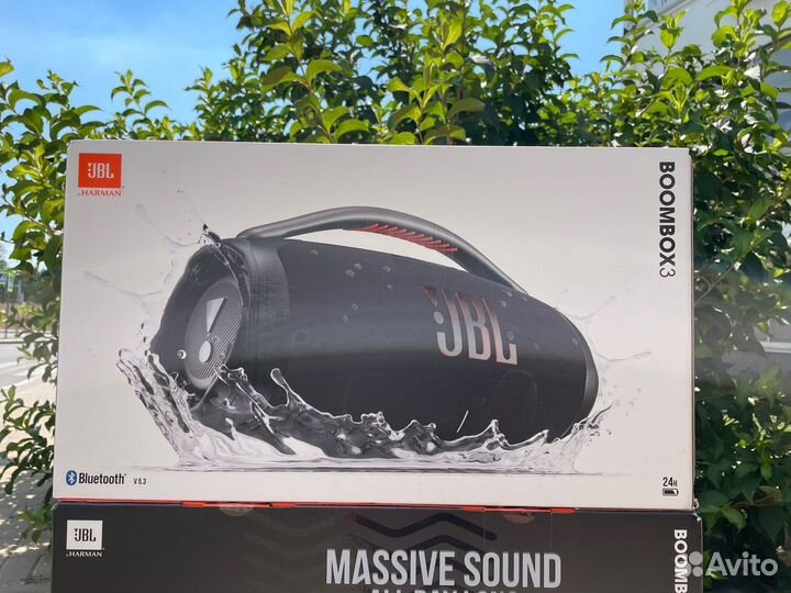Портативная колонка JBL Boombox 3 black