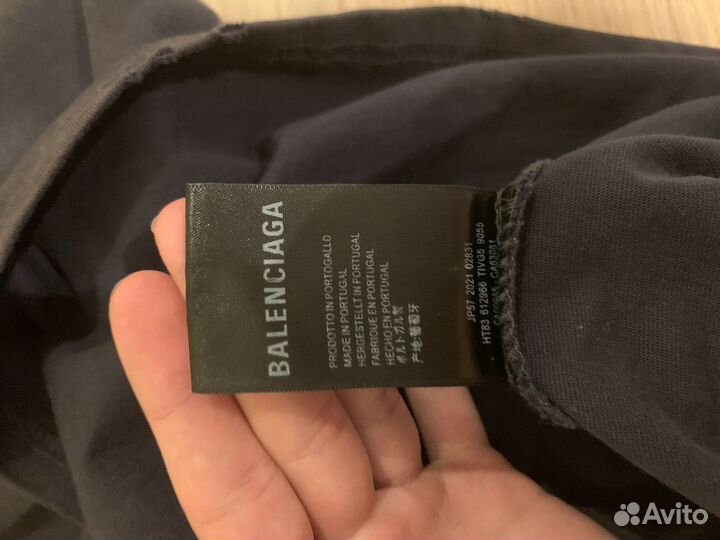 Футболка Balenciaga Authentic Sports Apparel