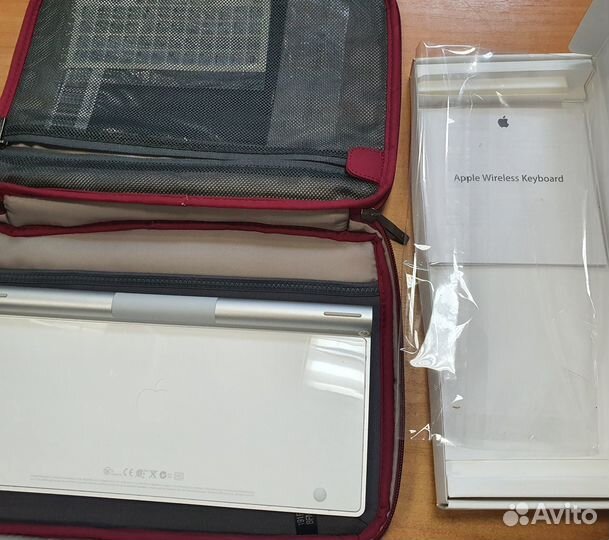 Клавиатура Apple wireless keyboard MC 184 RS/B