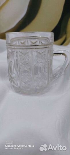 Хрустальные кружки