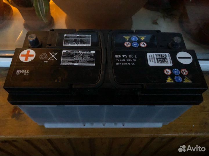 Аккумулятор 95Ah 450A / VAG 8K0915105E