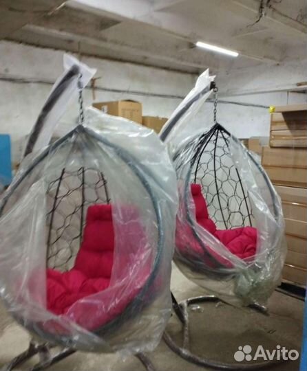 Подвесное кресло кокон капля