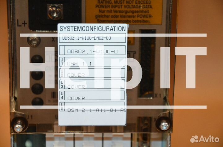 Сервопривод Rexroth Indramat DDS02.1-W100-DA02-00