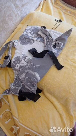 Слинг-шарф трикотаж и фаст-слинг для девочки