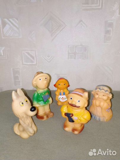 Игрушки советские резиновые