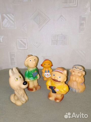 Игрушки советские резиновые