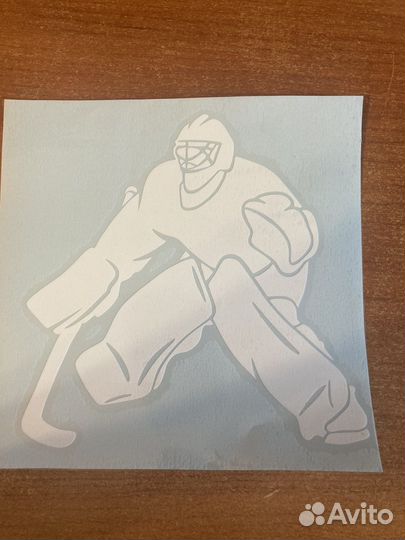 Наклейки для автомобиля хоккей