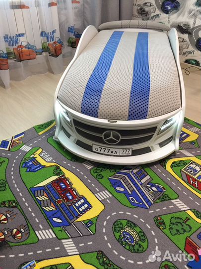 Детская кровать-машина Mercedes-Benz