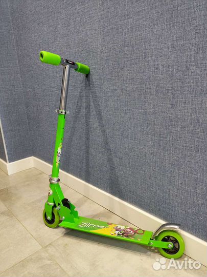 Самокат детский двухколесный бу