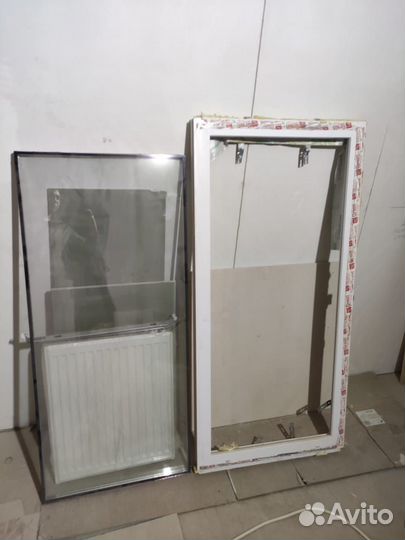 Балконная дверь с окном