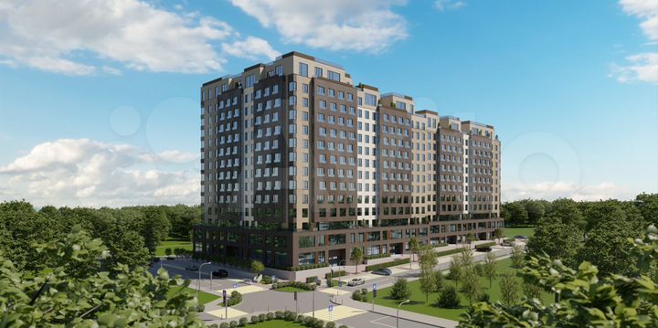 2-к. квартира, 83 м², 9/13 эт.