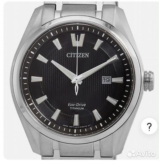 Citizen Super Titanium Eco-Drive титан -AW1248-80E