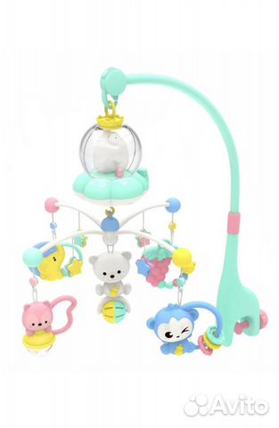 Мобиль в кроватку с ночником