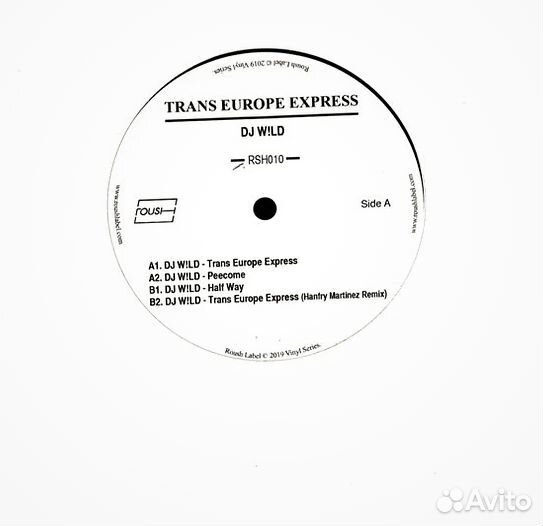 Винил DJ Wild — Trans Europe Express / tech techno