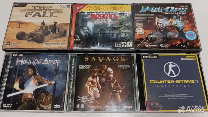 Игры для пк, CD, DVD