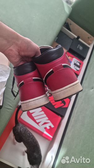 Air jordan 1 mid Chicago Toe