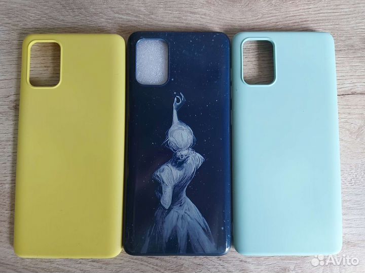 Силиконовые чехлы на Самсунг А71