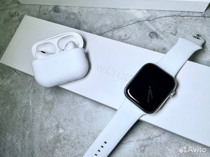Комплект AirPods Pro 2 + Apple Watch 8