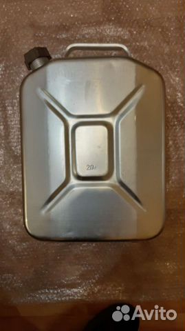 Канистра алюминиевая для бензина 20 литров новая