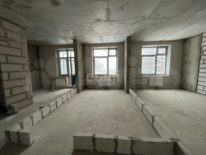 2-к. квартира, 49,2 м², 12/17 эт.