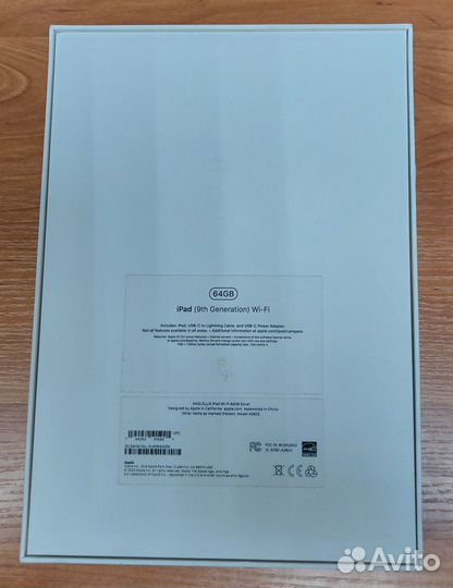 iPad 9th generation wi-fi Новый