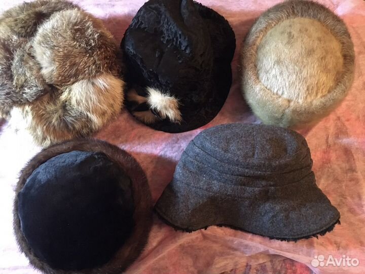 Шапки меховые норка песец Шляпы