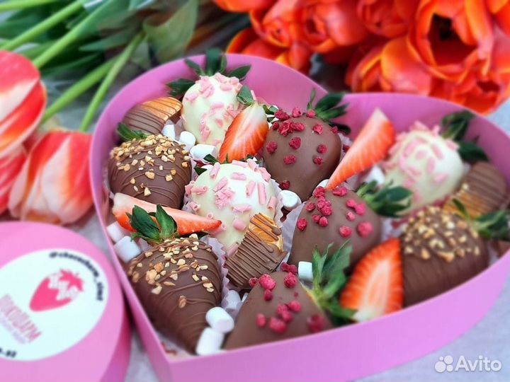 Клубника в шоколаде