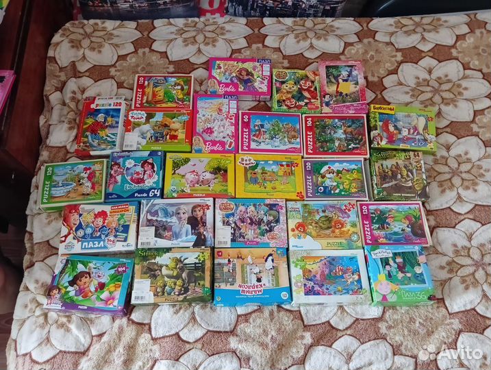 Деревянные пазлы для детей