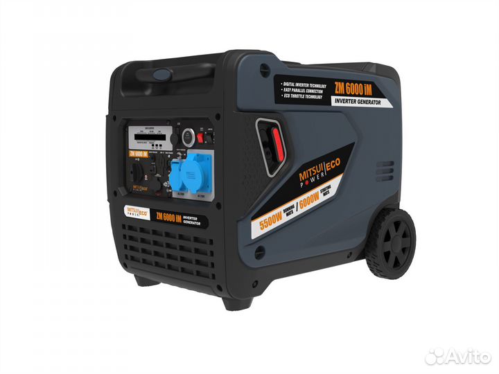 Инверторный генератор 5,5 кВт Mitsui ZM 6000 iM