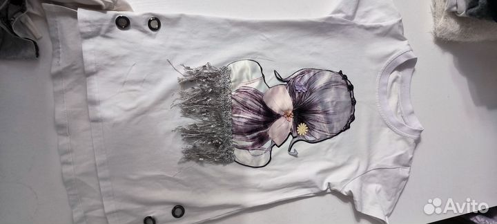 Вещи для девочки пакетом, рост 134-146 см