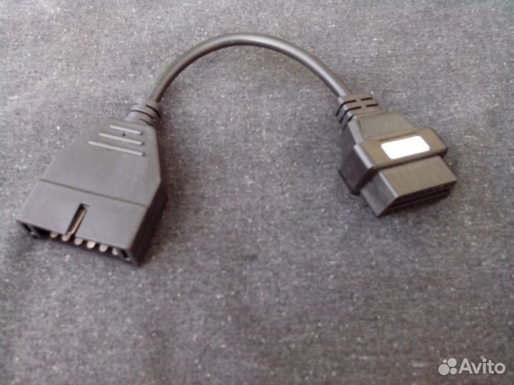 Переходник GM12-OBD2 VAZ-OBD2 ваз-обд2