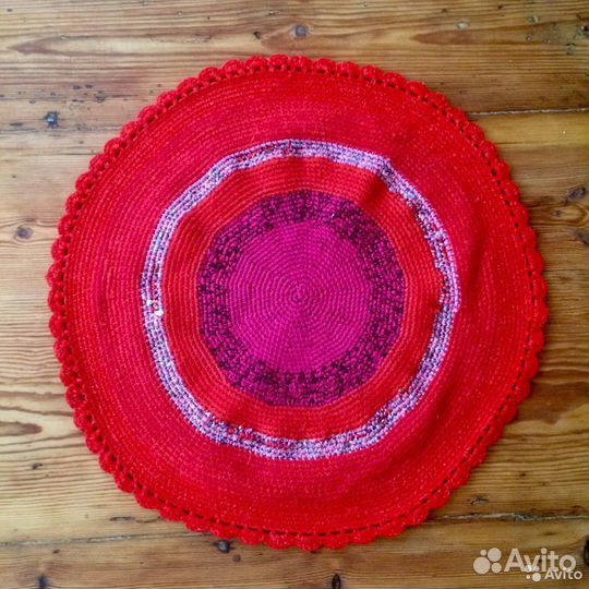 Вязаные коврики