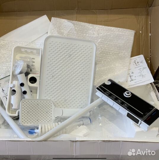 Душевая система с тропическим душем дисплеем 4в1