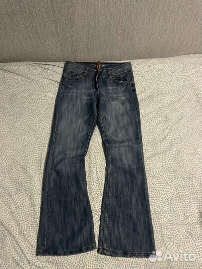 Джинсы мужские клеш широкие balenciaga y2k