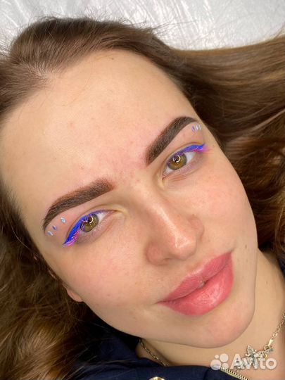 Перманентный макияж/татуаж/напыление бровей