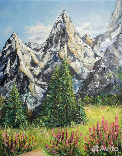 Картина с горами