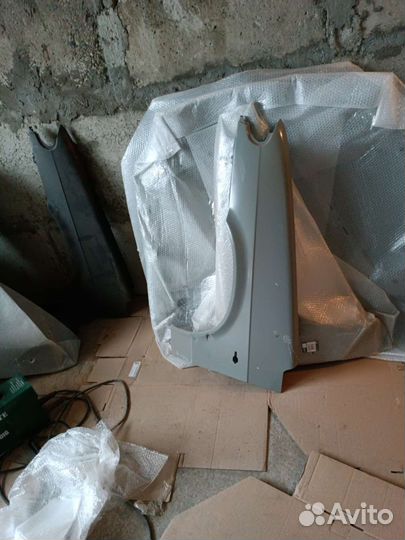 Крыло левое ваз 2114 Автоваз серый грунт
