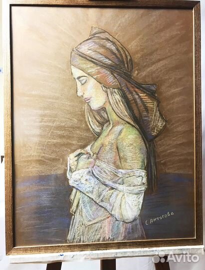 Картина пастель 