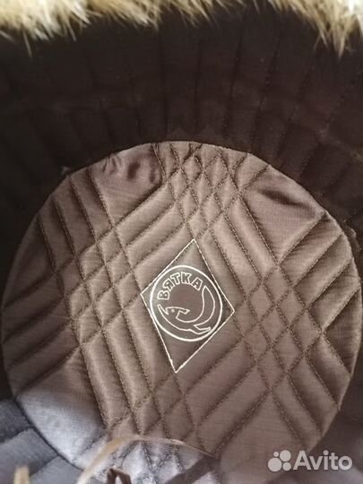 Норковая шапка мужская ушанка