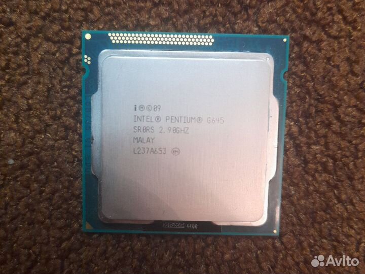 Процессор Intel Pentium G645 сокет 1155