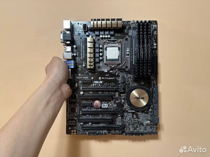 Комплект i7 4771 + Asus Z97-A + 16Gb