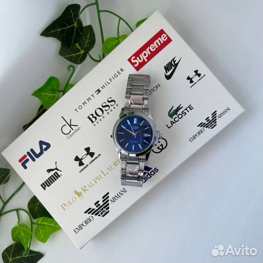 Мужской подарочный набор часы ремень парфюм