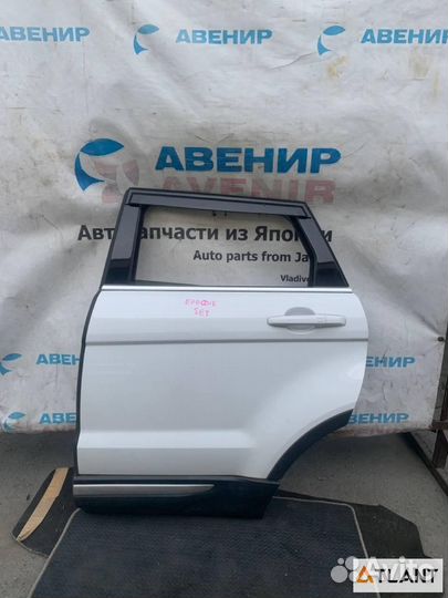 Дверь задний левый land rover range rover evoque