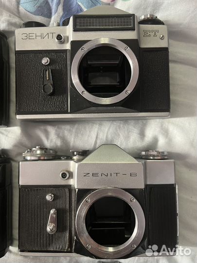 Плёночные фотоаппараты Zenit ET, B, E, EM, 11