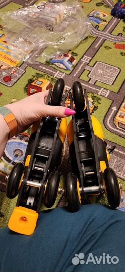 Ролики детские раздвижные 27-30 размер