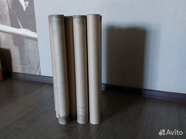 Втулки картонные жесткие 51,5х5,5 см пакетом