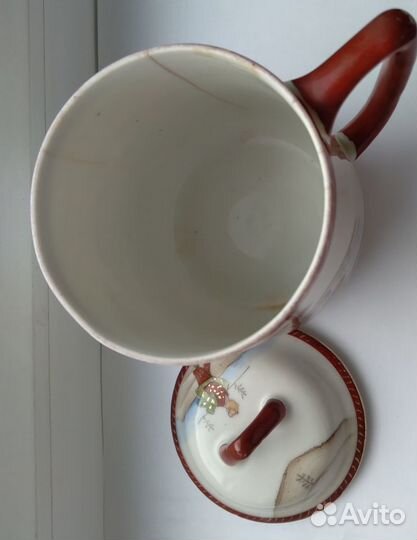 Заварочная кружка в стиле шинуазри (Грузино)